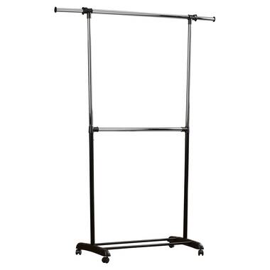 Mainstays 2 tier adjustable best sale garment rack